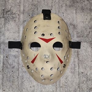 Friday The 13th Part 3 Jason Voorhees Hockey Mask Halloween Cosplay Collectible